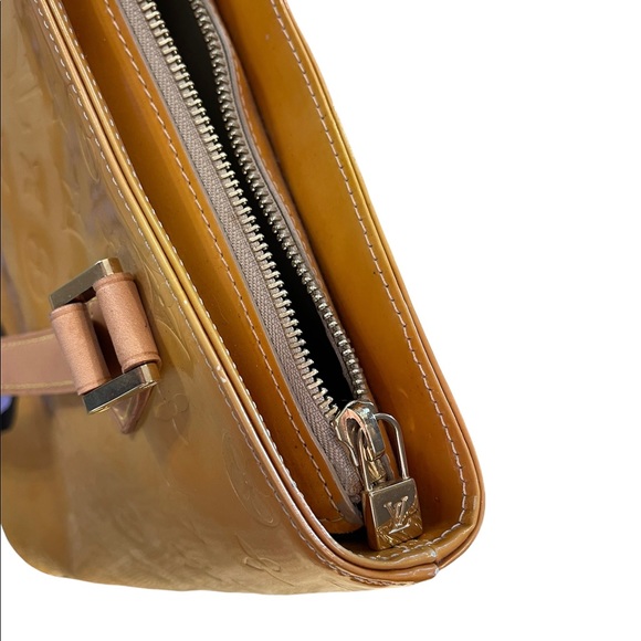 Louis Vuitton vintage Hand Painted Vernis Handbag LV - Picture 14 of 15